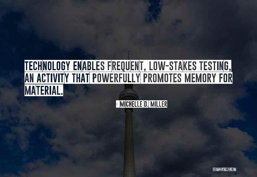 Testing Quotes By Michelle D. Miller Testing Quotes By Michelle D. Miller