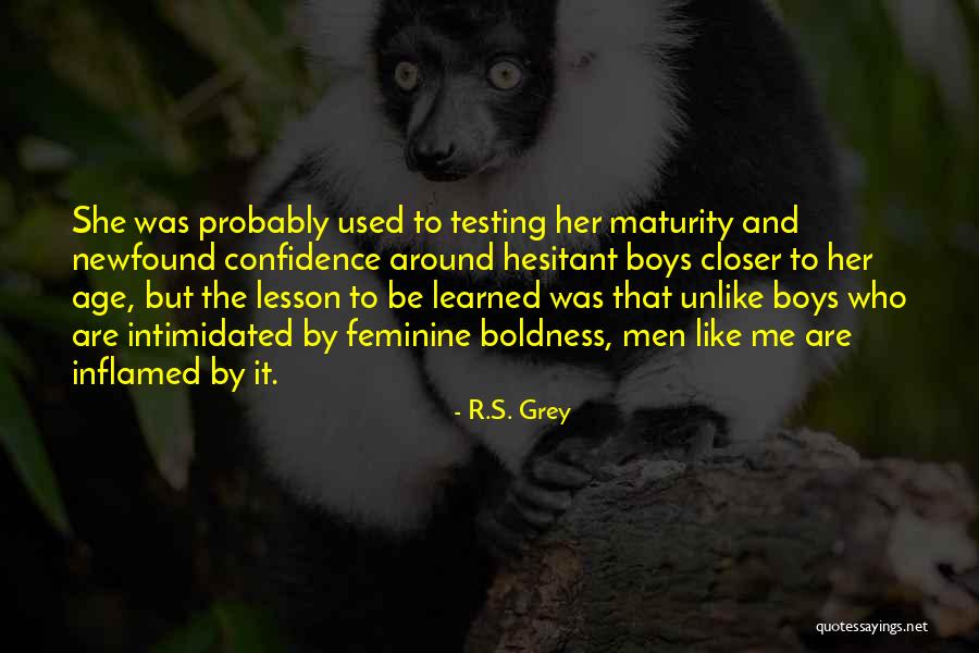 Testing Quotes By R.S. Grey