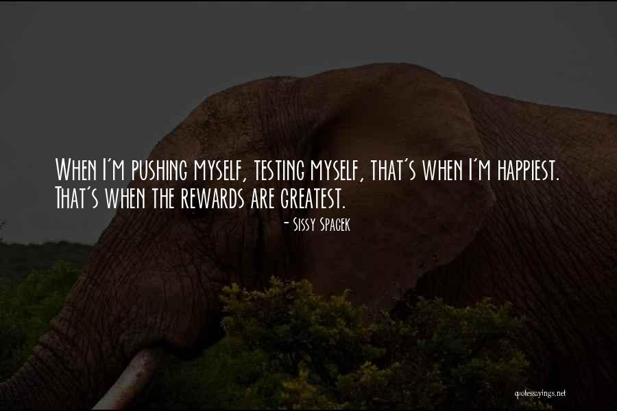 Testing Quotes By Sissy Spacek Testing Quotes By Sissy Spacek