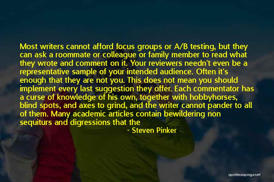 Testing Quotes By Steven Pinker