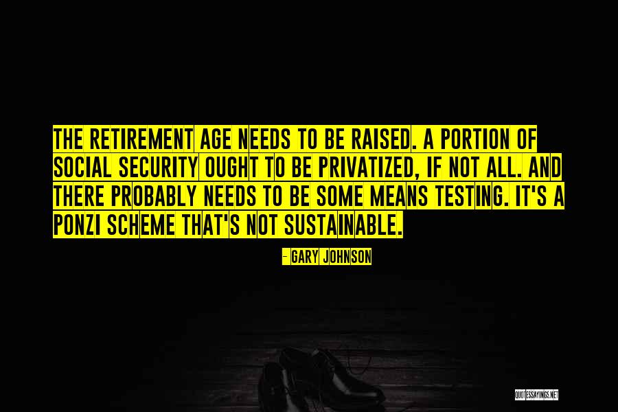 Testing That Quotes By Gary Johnson Testing That Quotes By Gary Johnson