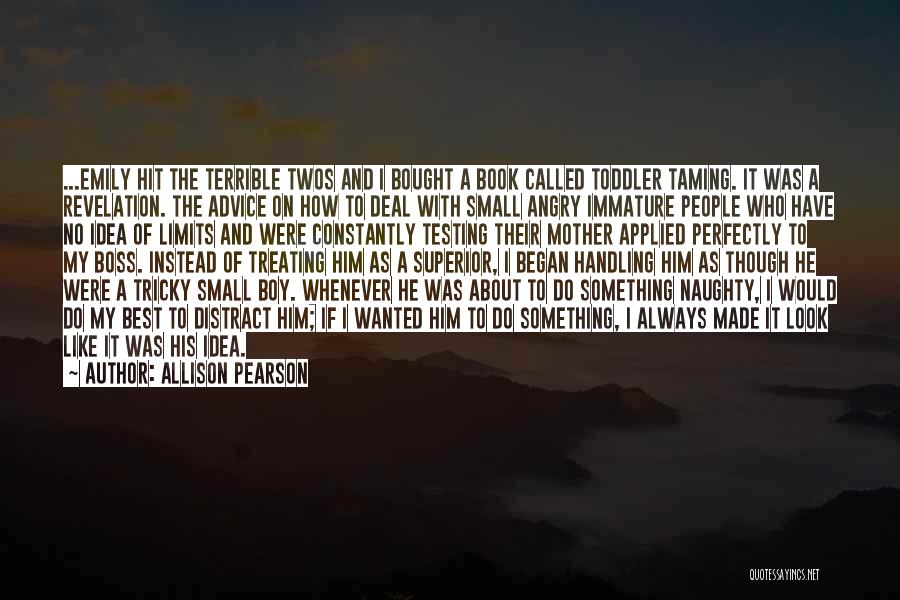 Testing Your Limits Quotes By Allison Pearson