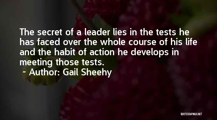 Tests In Life Quotes By Gail Sheehy