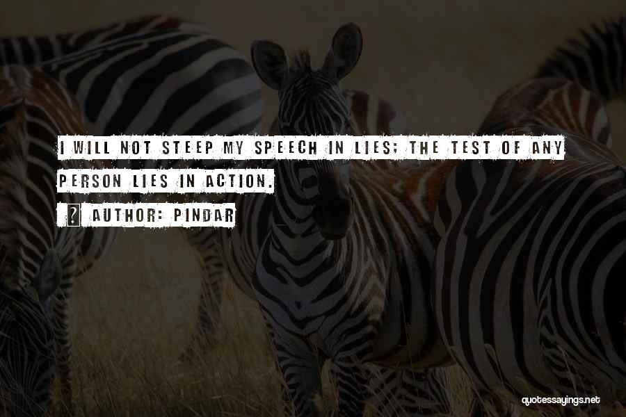 Tests Quotes By Pindar