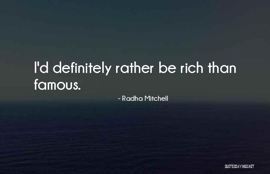 Teterina Trump Quotes By Radha Mitchell Teterina Trump Quotes By Radha Mitchell