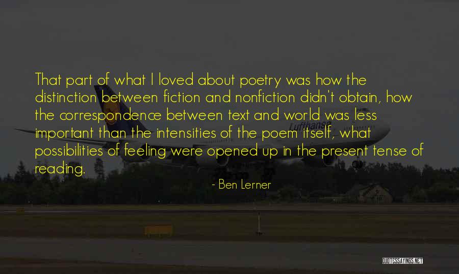 Tethers Seattle Quotes By Ben Lerner Tethers Seattle Quotes By Ben Lerner