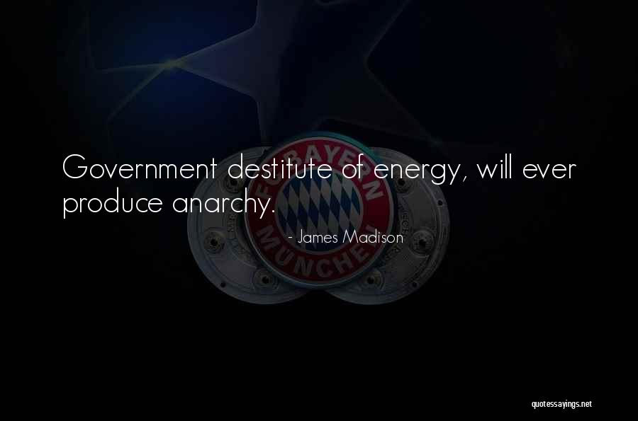 Tettamanti Tam S Quotes By James Madison