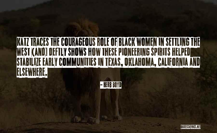 Texas Oklahoma Quotes By Herb Boyd