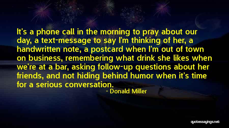 Text Message Quotes By Donald Miller Text Message Quotes By Donald Miller