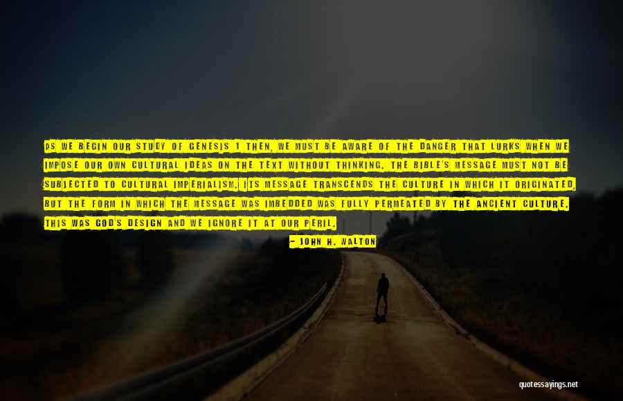 Text Message Quotes By John H. Walton Text Message Quotes By John H. Walton