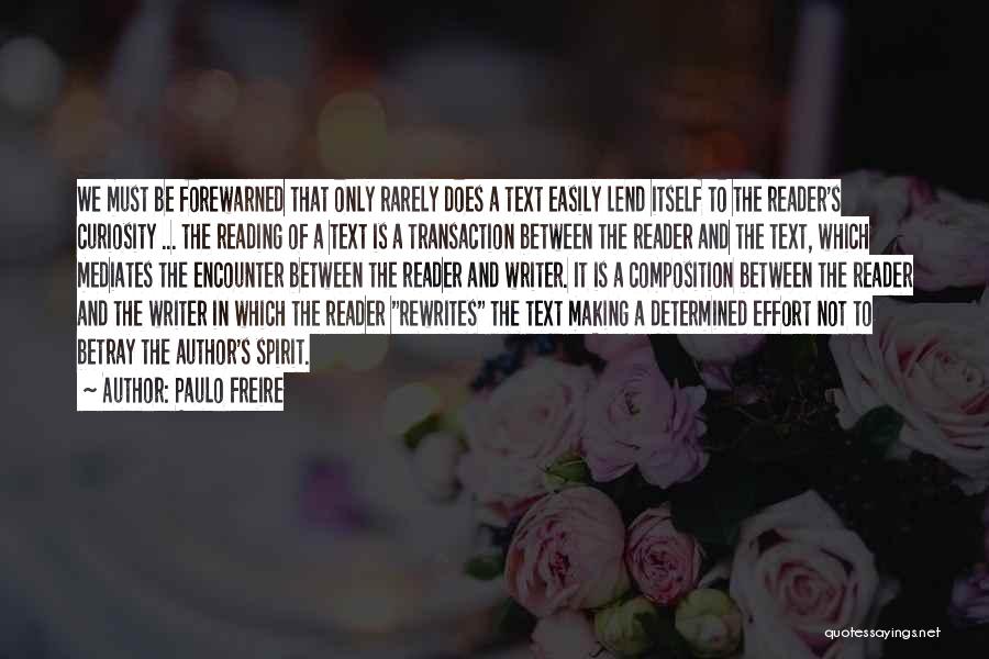 Text Quotes By Paulo Freire