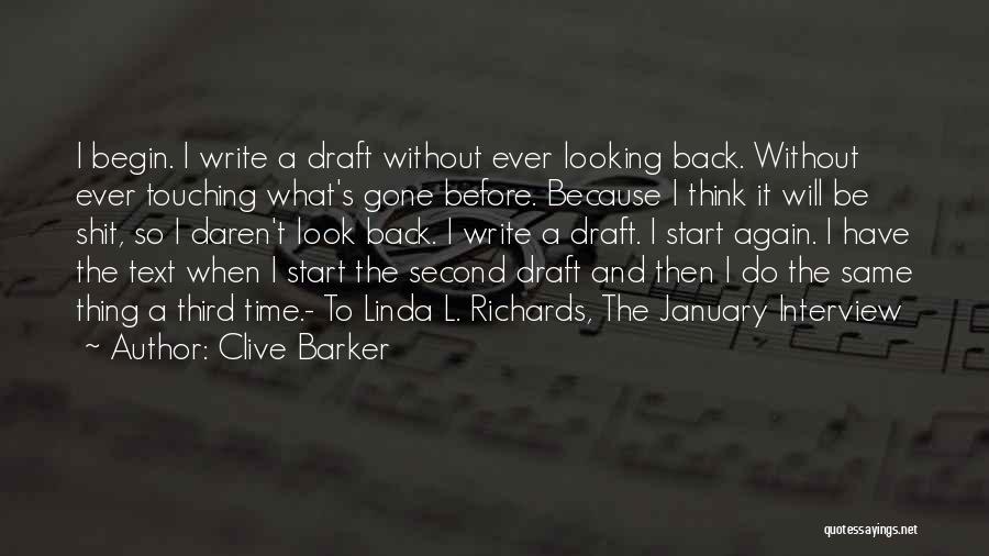 Text You First Quotes By Clive Barker