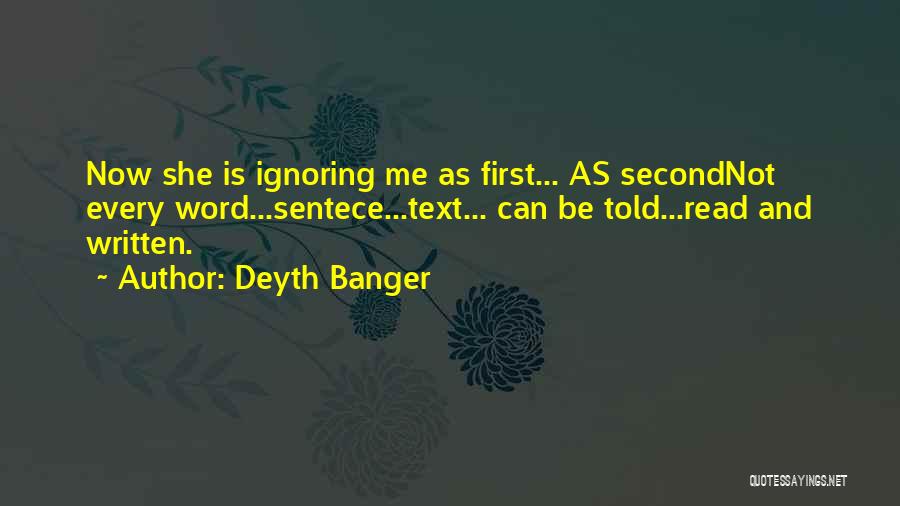 Text You First Quotes By Deyth Banger