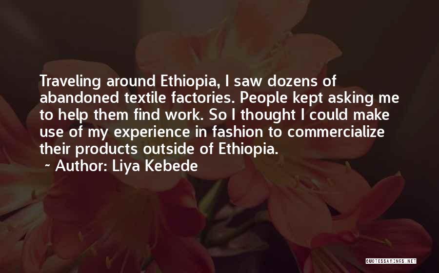 Textile Quotes By Liya Kebede