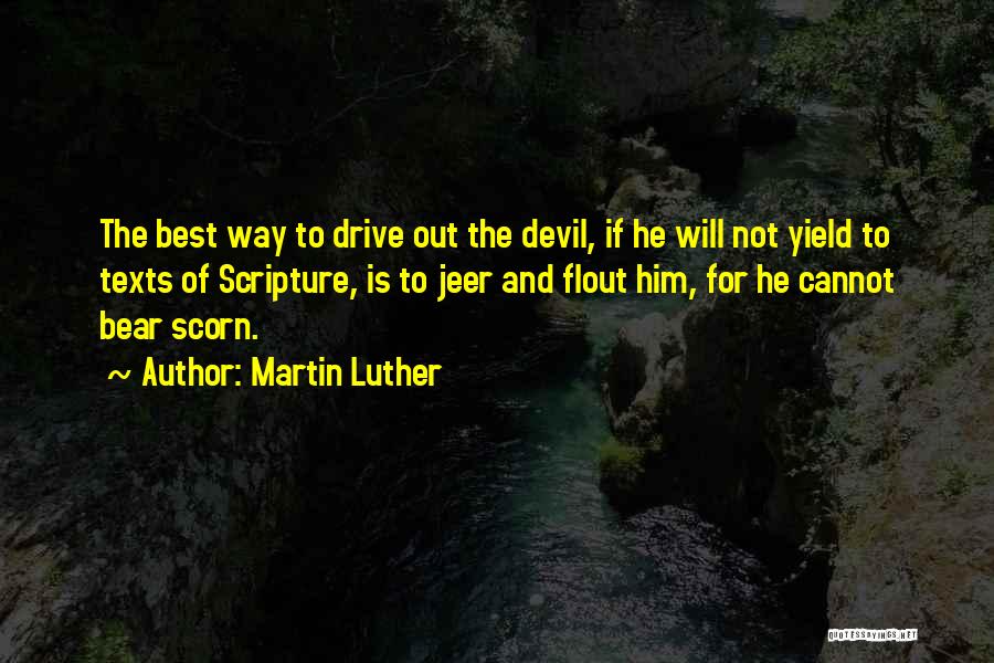 Texts Quotes By Martin Luther