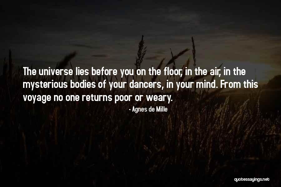 Thalassas Journal Impact Quotes By Agnes De Mille Thalassas Journal Impact Quotes By Agnes De Mille