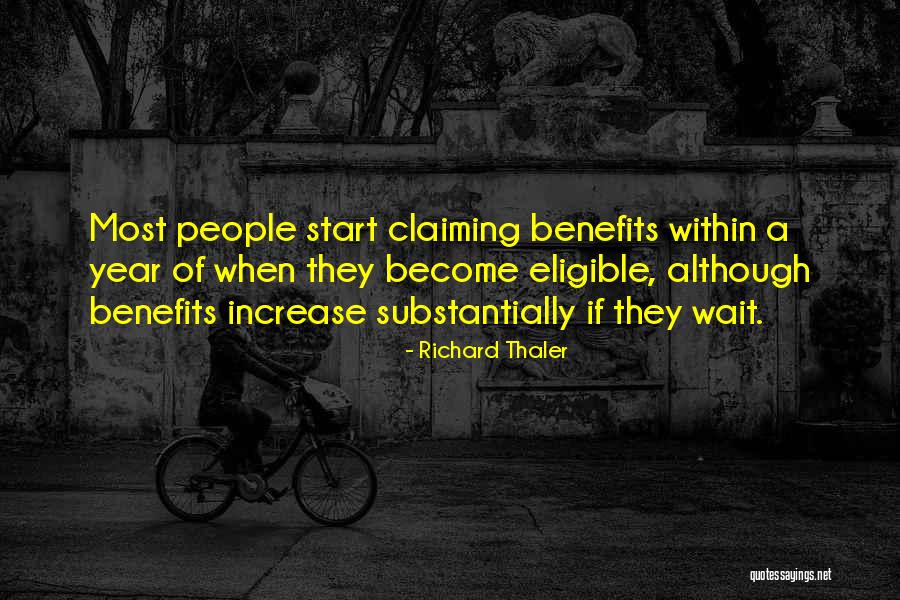 Thaler Quotes By Richard Thaler Thaler Quotes By Richard Thaler