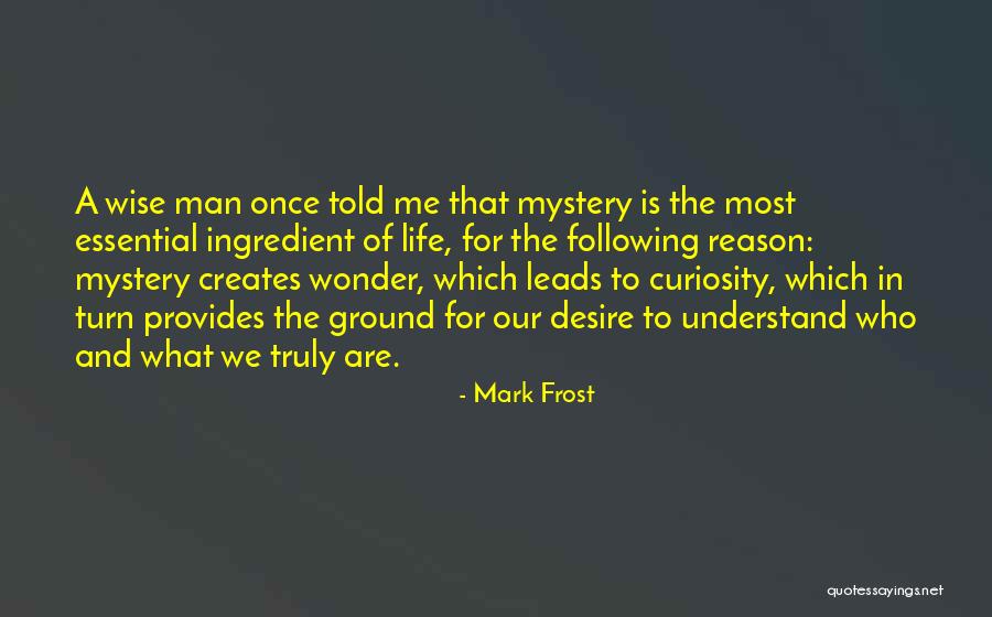 Thamasoma Quotes By Mark Frost Thamasoma Quotes By Mark Frost