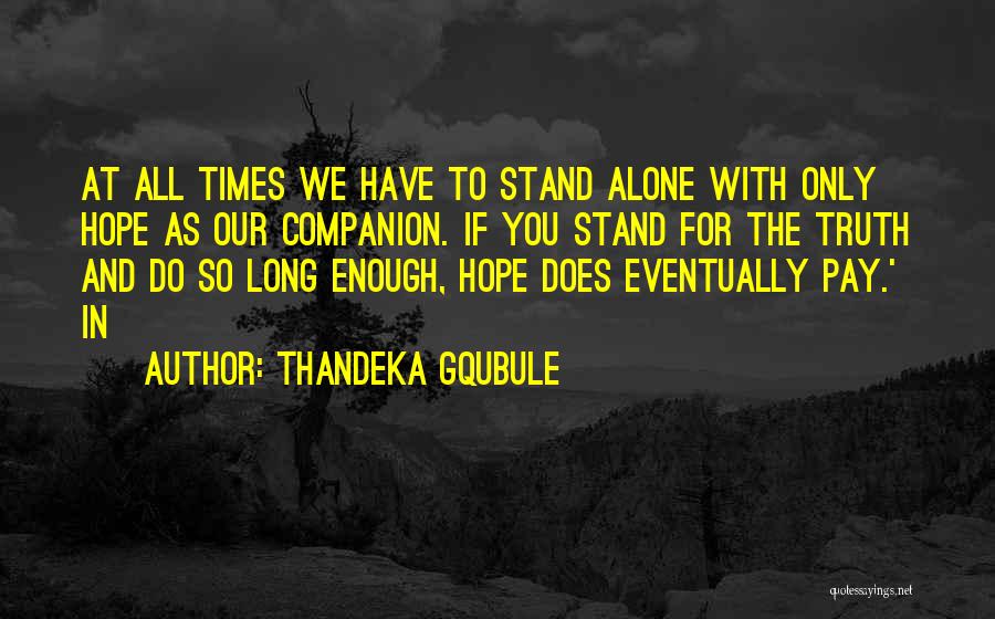 Thandeka Gqubule Quotes 553939