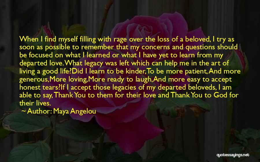 Thank God For Good Life Quotes By Maya Angelou