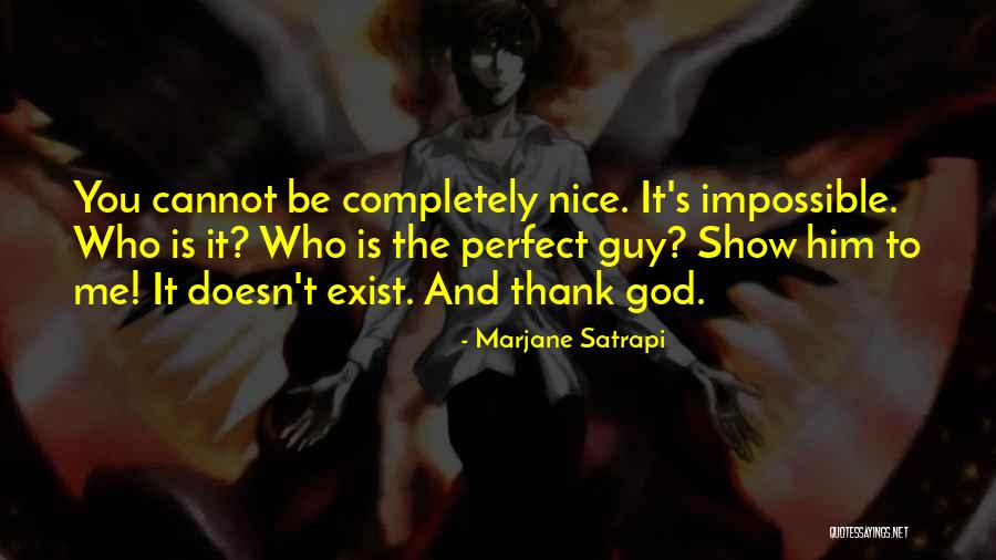 Thank God You Quotes By Marjane Satrapi