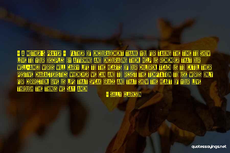 Thank Positive Quotes By Sally Clarkson Thank Positive Quotes By Sally Clarkson