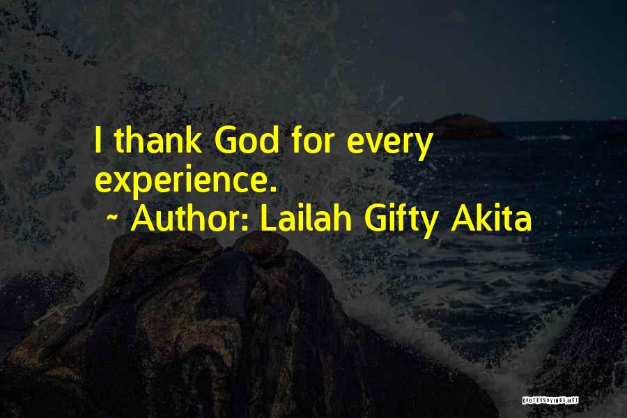 Thank U For Quotes By Lailah Gifty Akita