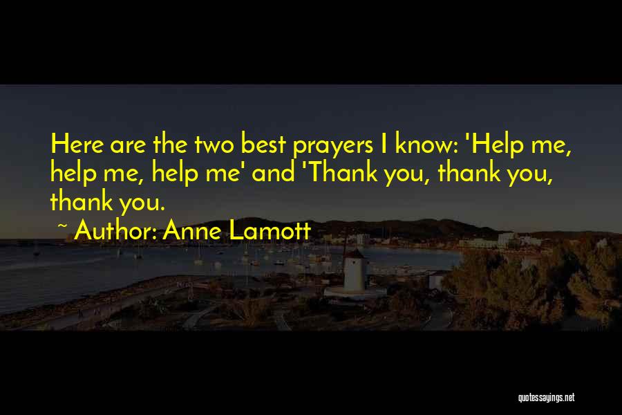 Thank U Quotes By Anne Lamott