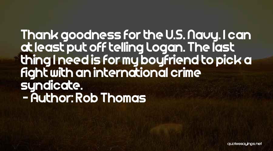 Thank U Quotes By Rob Thomas