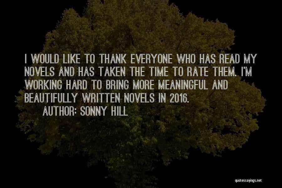 Thank You 2016 Quotes By Sonny Hill