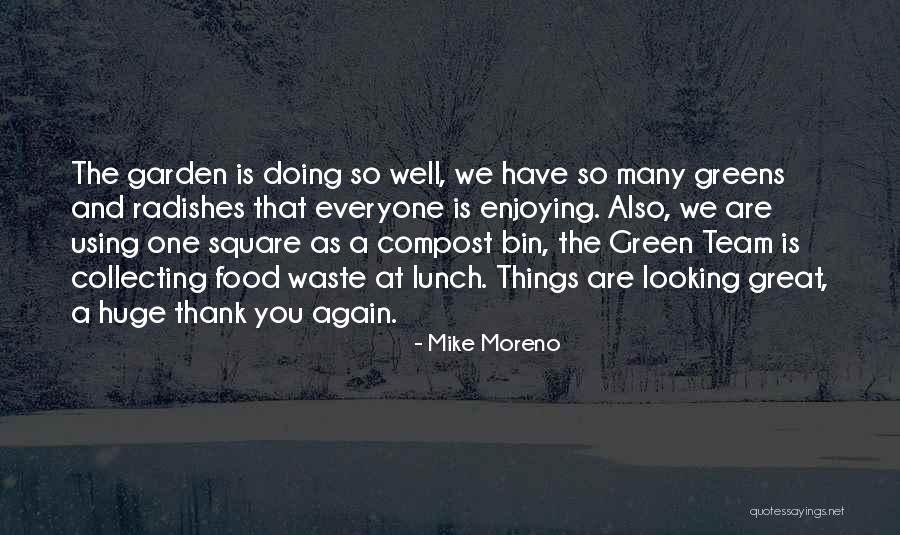 Thank You Also Quotes By Mike Moreno