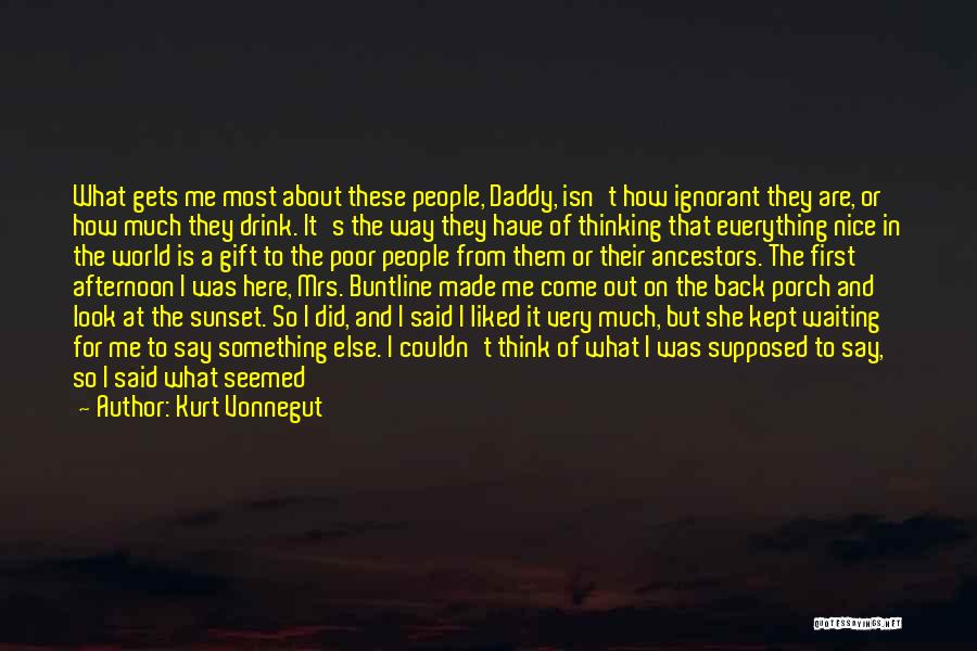 Thank You And You're Welcome Quotes By Kurt Vonnegut