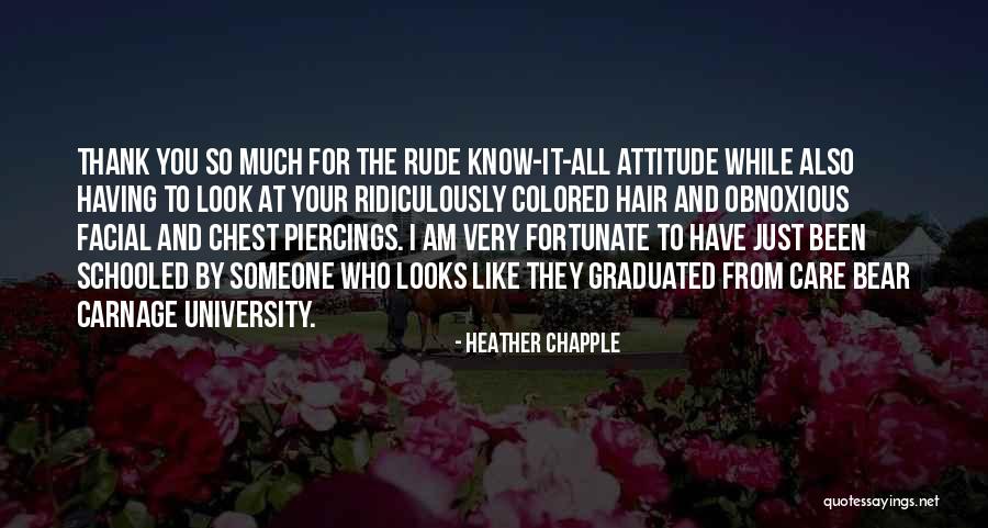 Thank You Attitude Quotes By Heather Chapple Thank You Attitude Quotes By Heather Chapple