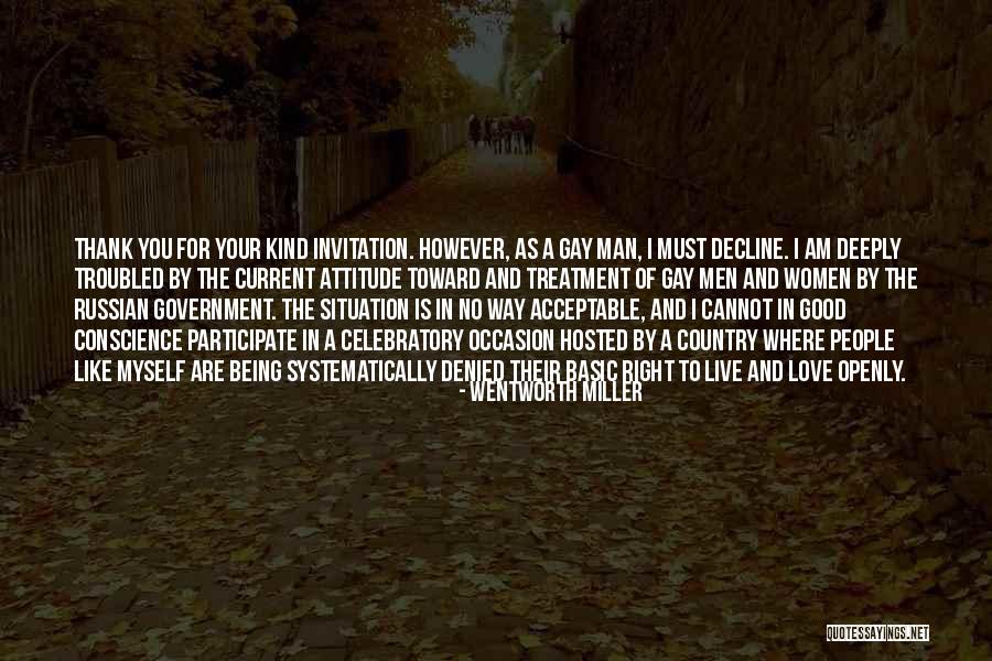 Thank You Attitude Quotes By Wentworth Miller Thank You Attitude Quotes By Wentworth Miller