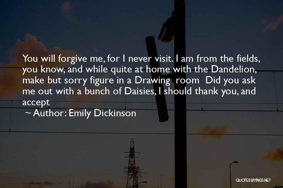 Thank You But Sorry Quotes By Emily Dickinson