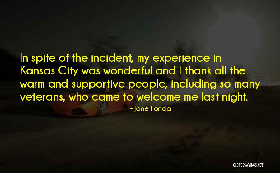 Thank You City Quotes By Jane Fonda Thank You City Quotes By Jane Fonda