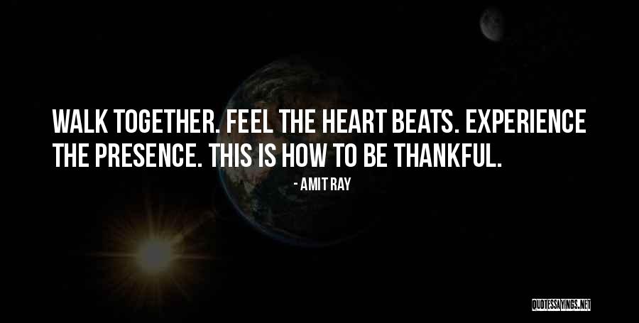 Thank You Experience Quotes By Amit Ray