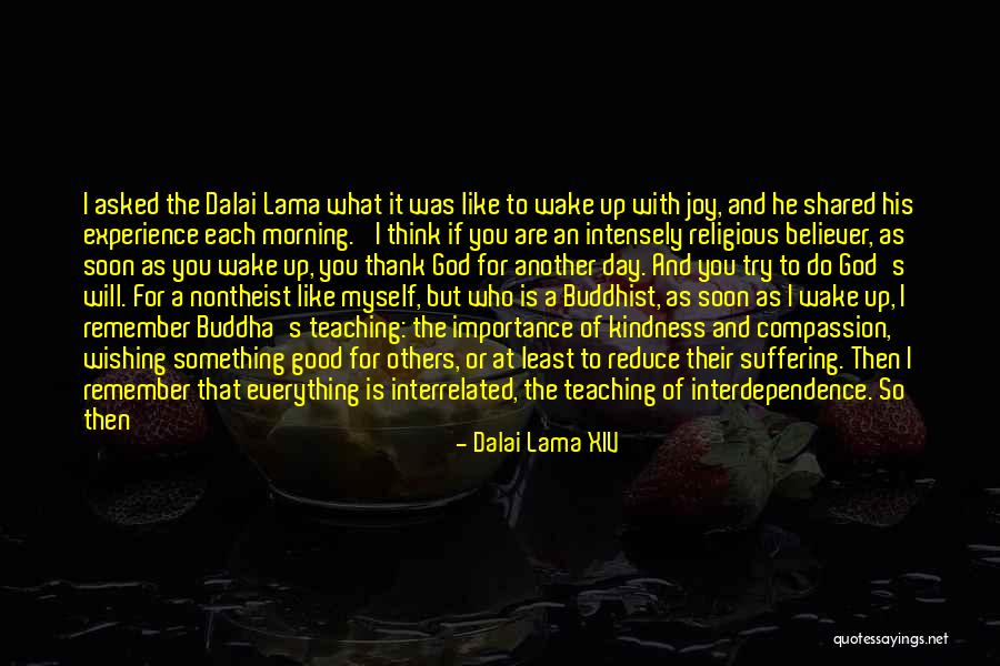 Thank You Experience Quotes By Dalai Lama XIV