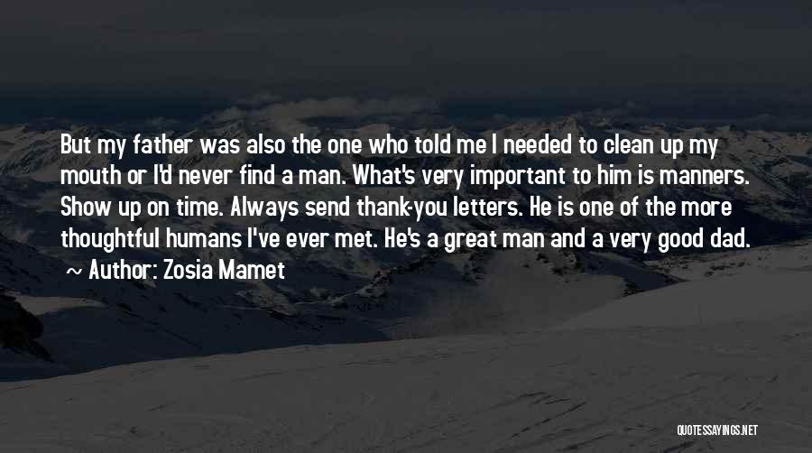 Thank You For A Great Time Quotes By Zosia Mamet