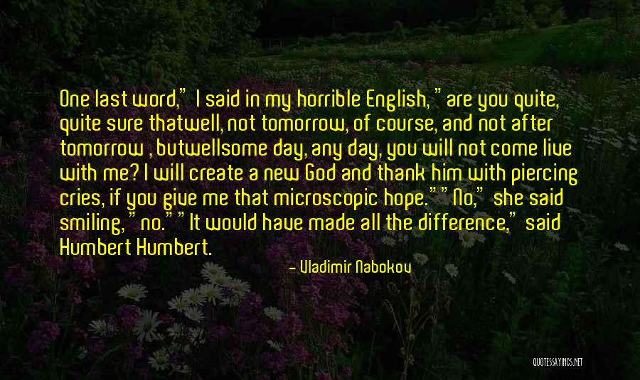 Thank You For A New Day Quotes By Vladimir Nabokov Thank You For A New Day Quotes By Vladimir Nabokov