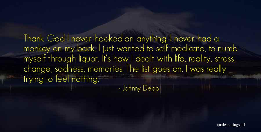 Thank You For All The Memories Quotes By Johnny Depp