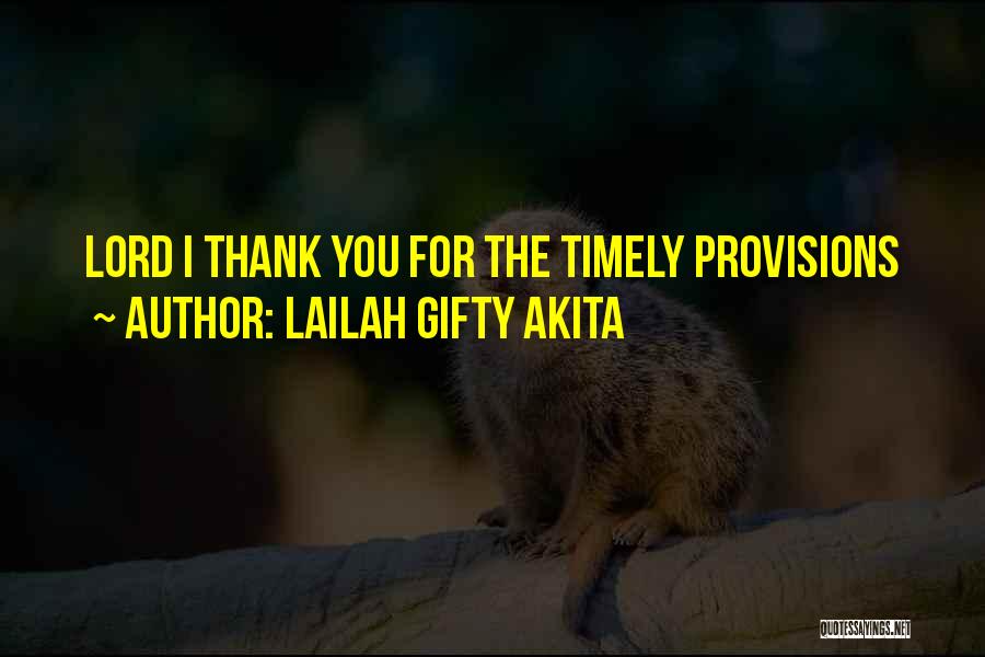 Thank You For Answered Prayer Quotes By Lailah Gifty Akita