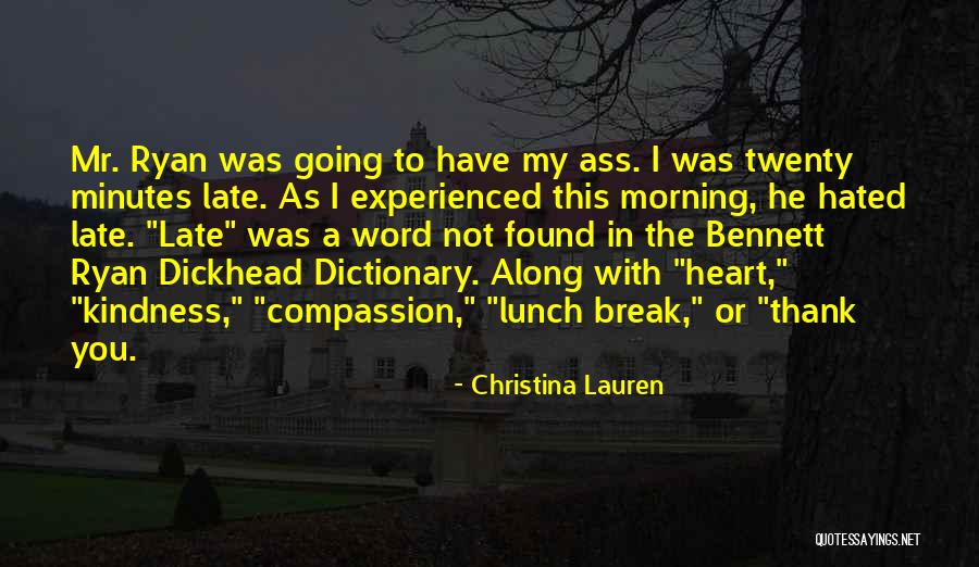 Thank You For Lunch Quotes By Christina Lauren Thank You For Lunch Quotes By Christina Lauren
