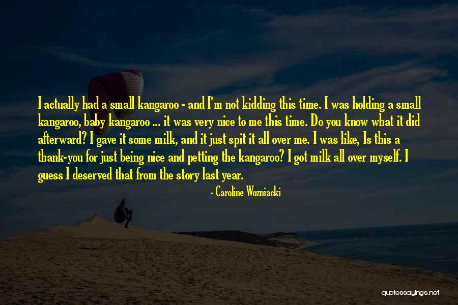 Thank You For My Baby Quotes By Caroline Wozniacki Thank You For My Baby Quotes By Caroline Wozniacki
