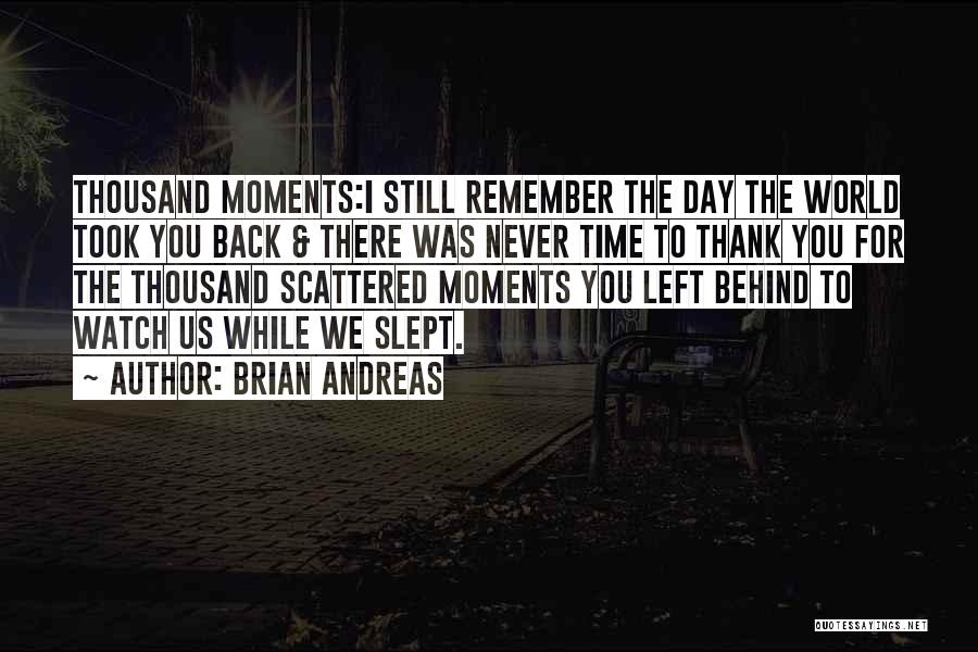 Thank You For The Moments Quotes By Brian Andreas