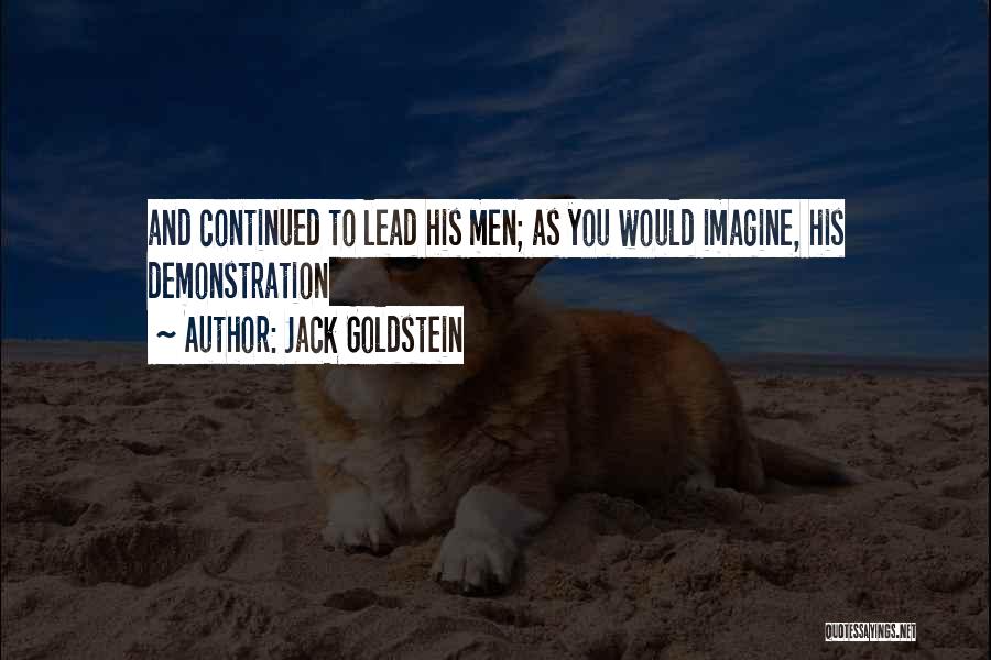 Thank You For Your Companionship Quotes By Jack Goldstein