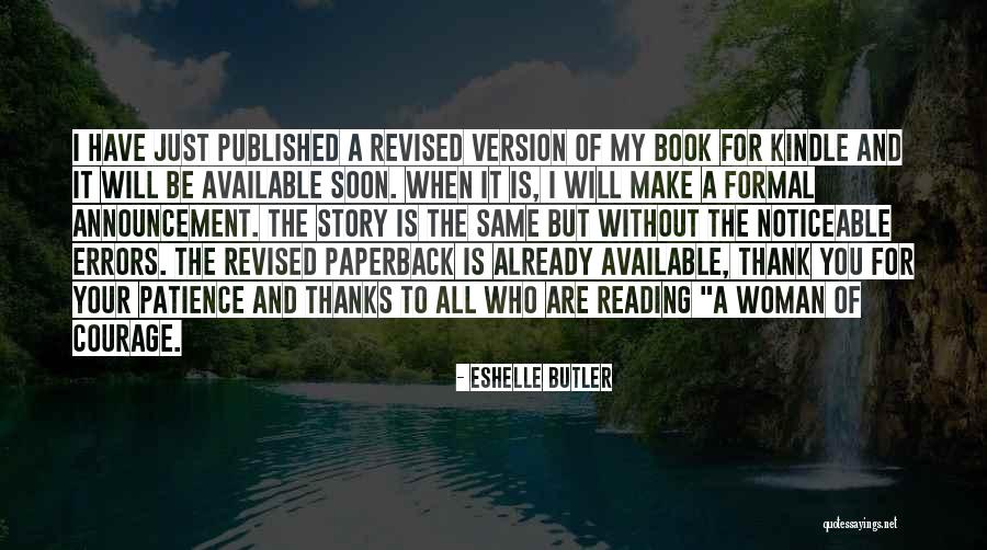 Thank You Formal Quotes By Eshelle Butler