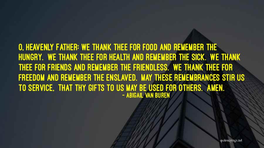 Thank You Gifts Quotes By Abigail Van Buren