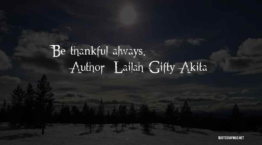 Thank You Happiness Quotes By Lailah Gifty Akita