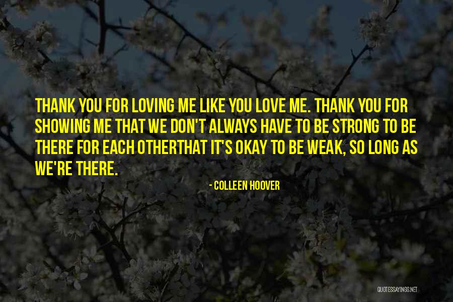 Thank You Long Quotes By Colleen Hoover